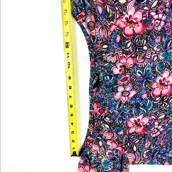 EXPRESS Off-the-Shoulder Floral Top, Size M - Picture 3 of 7